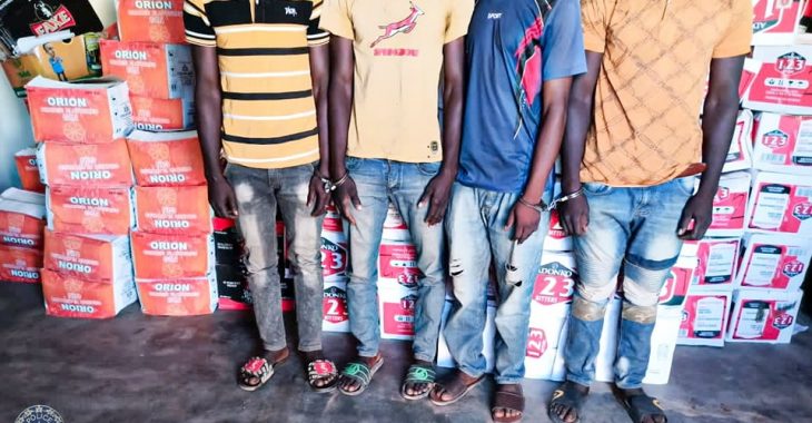 Pô: Plus de 52.000 sachets de boisson frelatée saisis par la Police Nationale