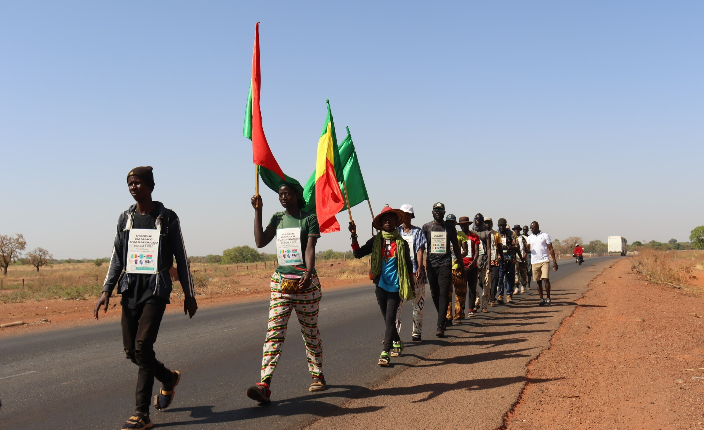 Ouaga-Bamako : 862 km à pied pour le fédéralisme