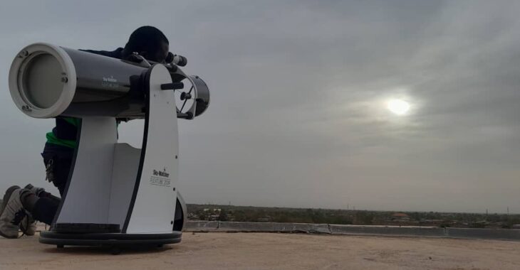 Observation de la lune : « le couvert nuageux n’est pas bon », Dr Ouédraogo, astrophysicien