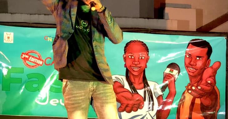 Abdoul Guinko met son slam au profit de la protection de l'environnement