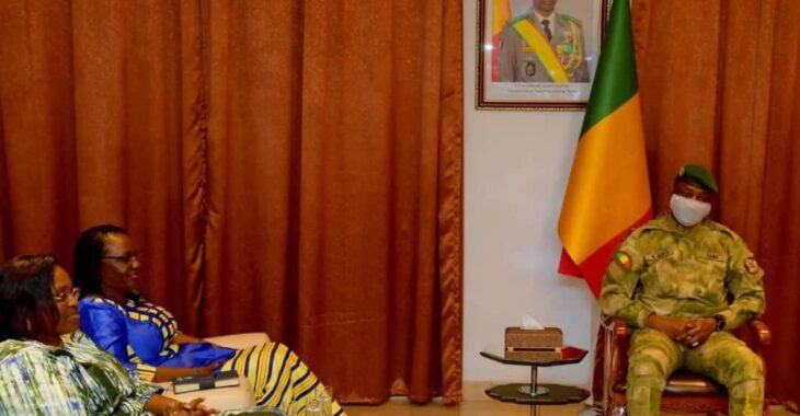Coopération Burkina Faso-Mali : La cheffe de la diplomatie burkinabè reçue par le Président de la Transition malienne