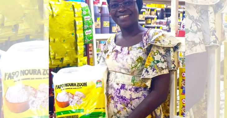 Burkina: A Koudougou, Sahida Ilboudo et son  business de la farine