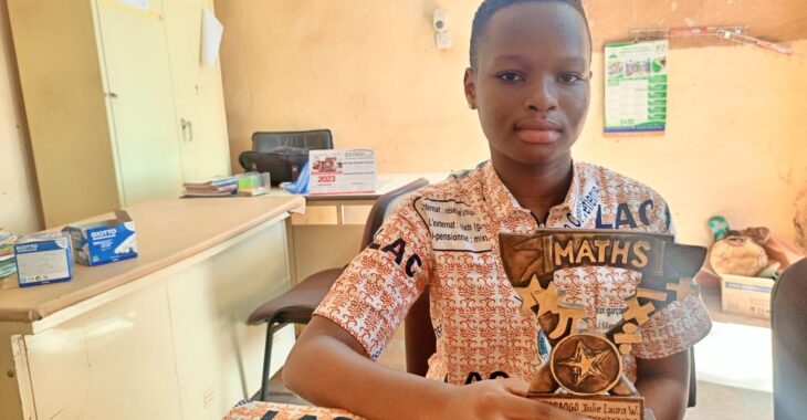 Julie Laura Ouédraogo : L’élite qui cartonne avec 18 ou 19/20 en math