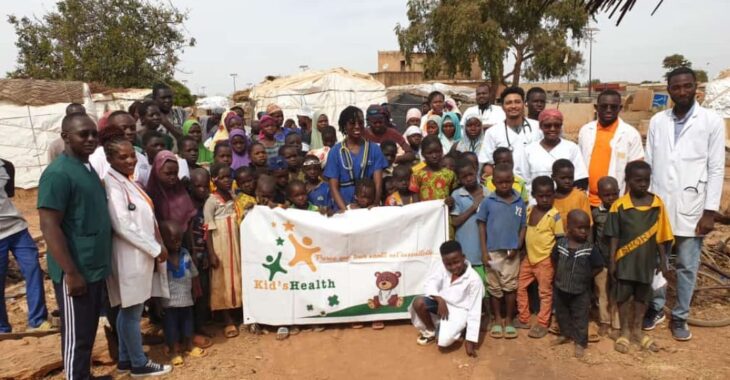 Un Noël en bonne santé au profit des enfants déplacés de Gampéla