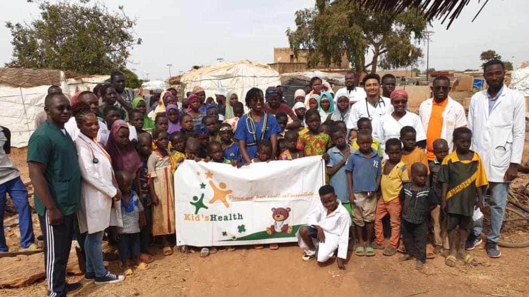 Un Noël en bonne santé au profit des enfants déplacés de Gampéla