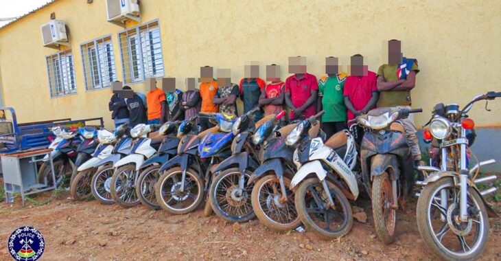 Lutte contre l’insécurité: Plus d’une dizaine de présumés malfrats mis aux arrêts