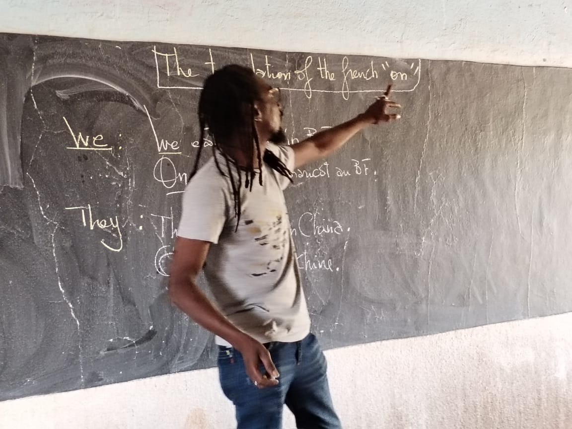 Boureima Sawadogo, l’enseignant rasta !