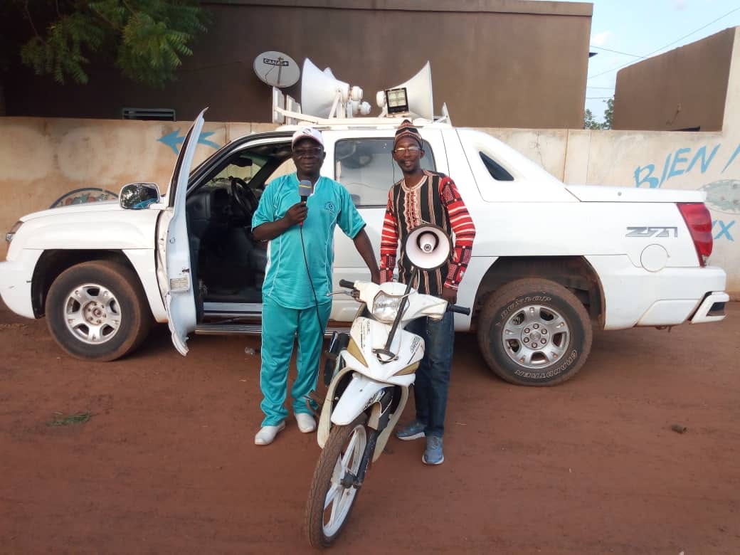 Burkina: Issaka Siemdé, profession crieur public à Koudougou