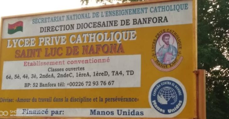 Éducation : 100% au BEPC, les secrets du succès du Lycée saint Luc de Banfora