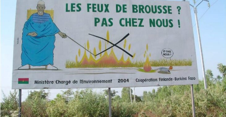 Les dangers des feux de brousse