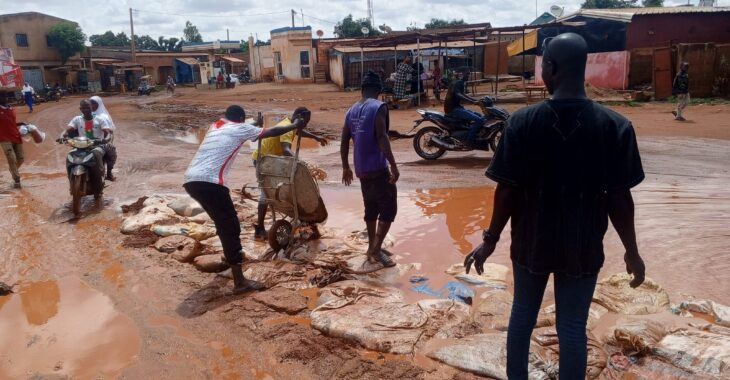 Burkina: Ouaga la vilaine en saison des pluies