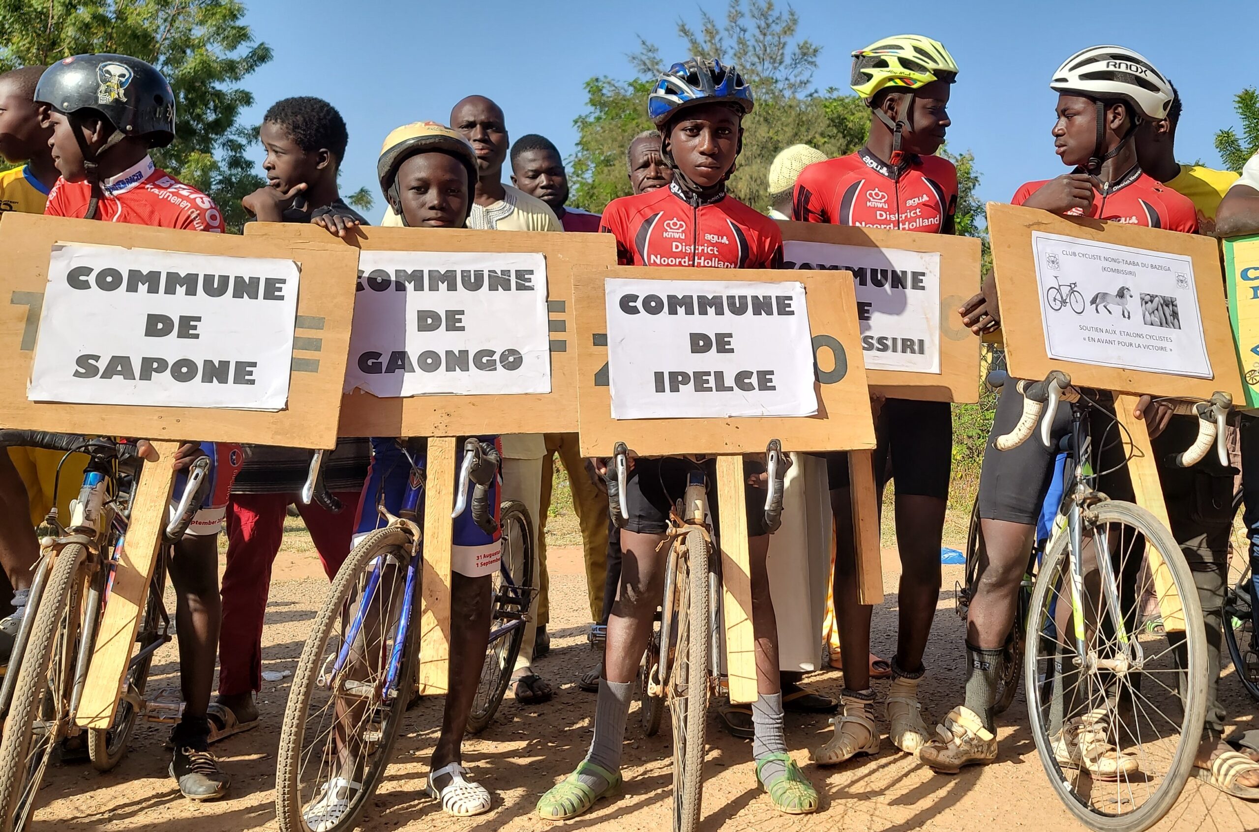 Club cycliste Nongtaaba de Kombissiri, la nouvelle génération de cycliste inspirée par Moumouni Ouédraogo