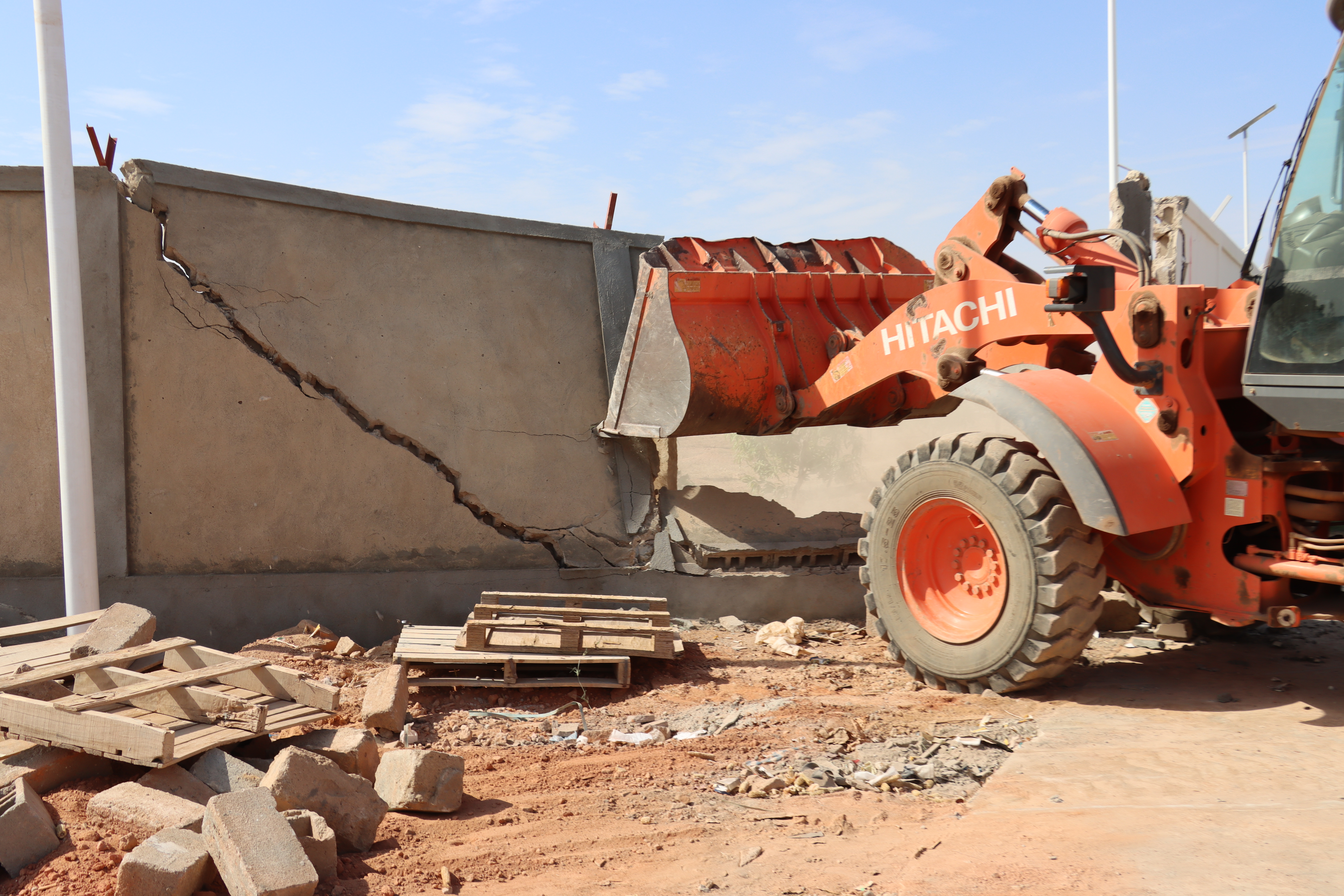 A Ouaga, les emprises de la voie contournement libérées de gré ou de force