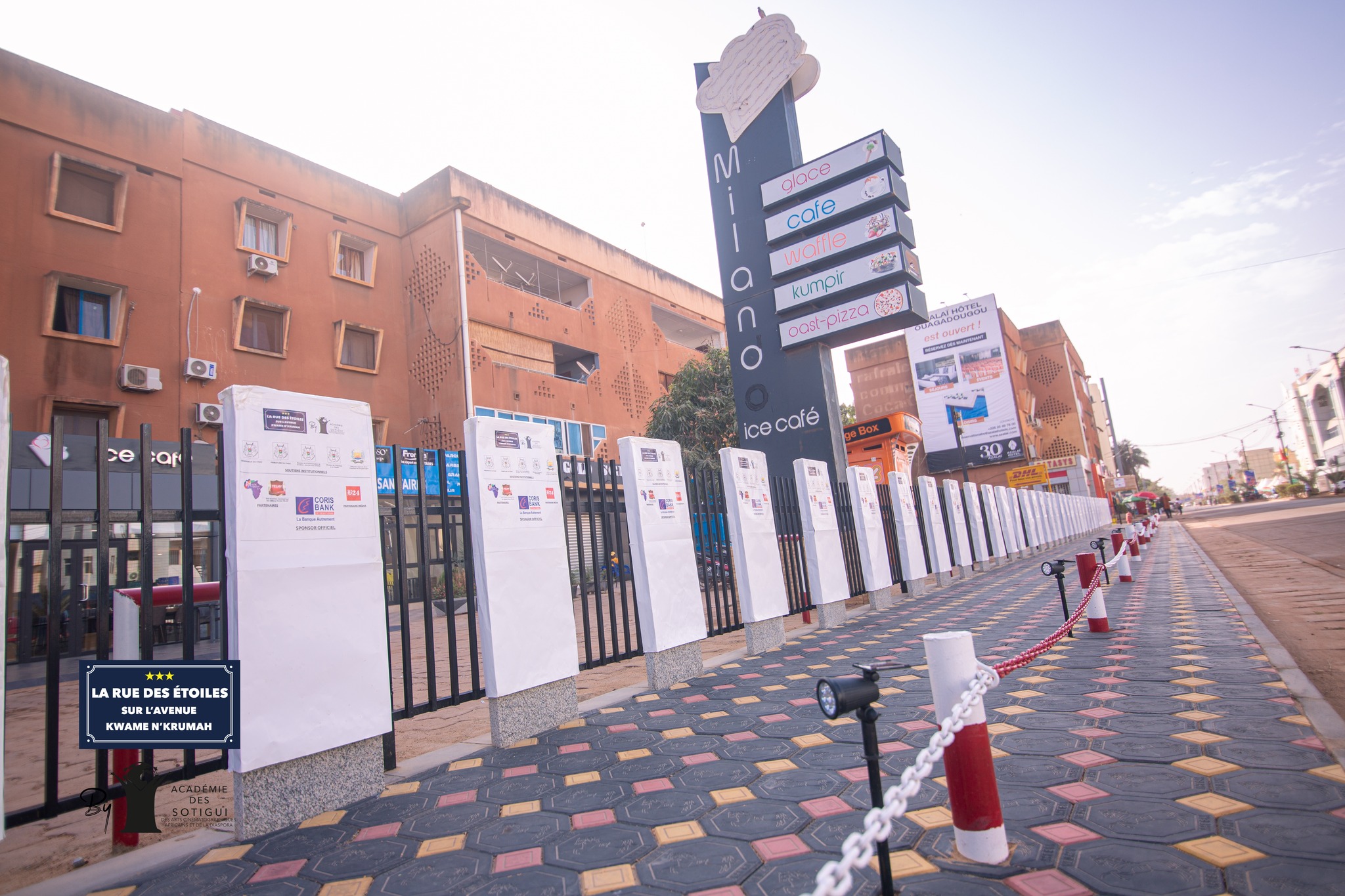 La rue des Étoiles rend hommage aux figures africaines