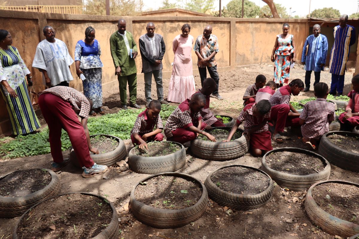 Les jardins scolaires pour un pas vers la souveraineté alimentaire