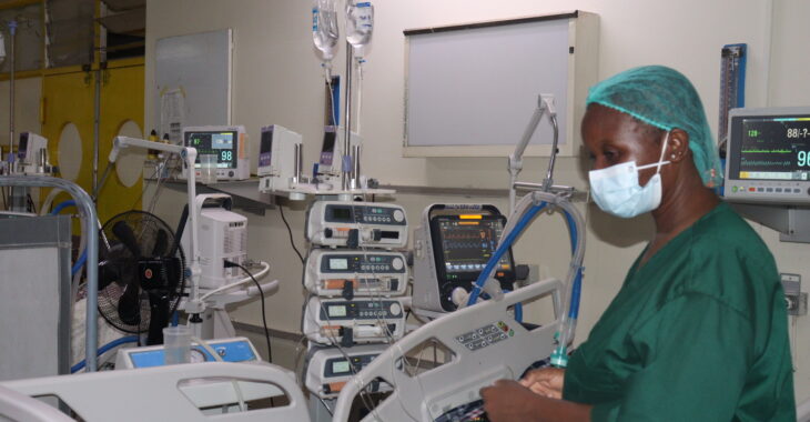 Au cœur du service de réanimation de l'hôpital Yalgado Ouédraogo