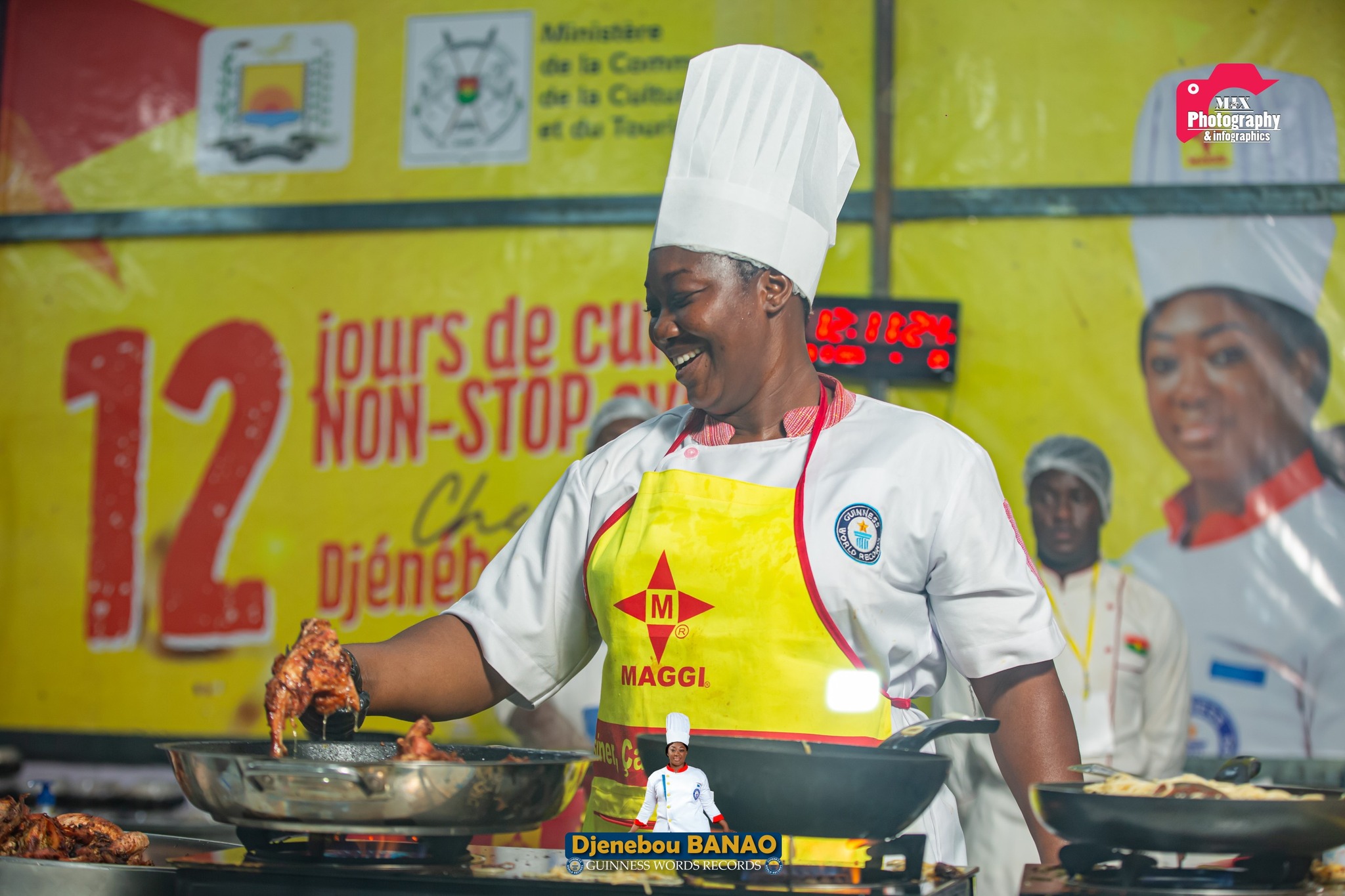 Record Guinness: au cœur du challenge de la cheffe Djénébou Banao