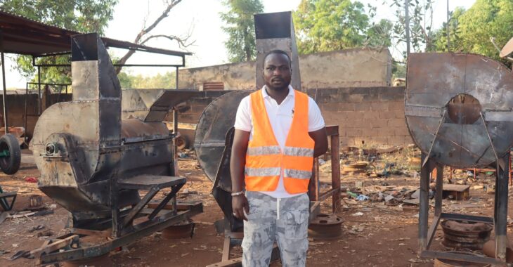 À Léo, Abdoul Wahab Nikiema mise sur le génie local pour mécaniser l’agriculture burkinabè
