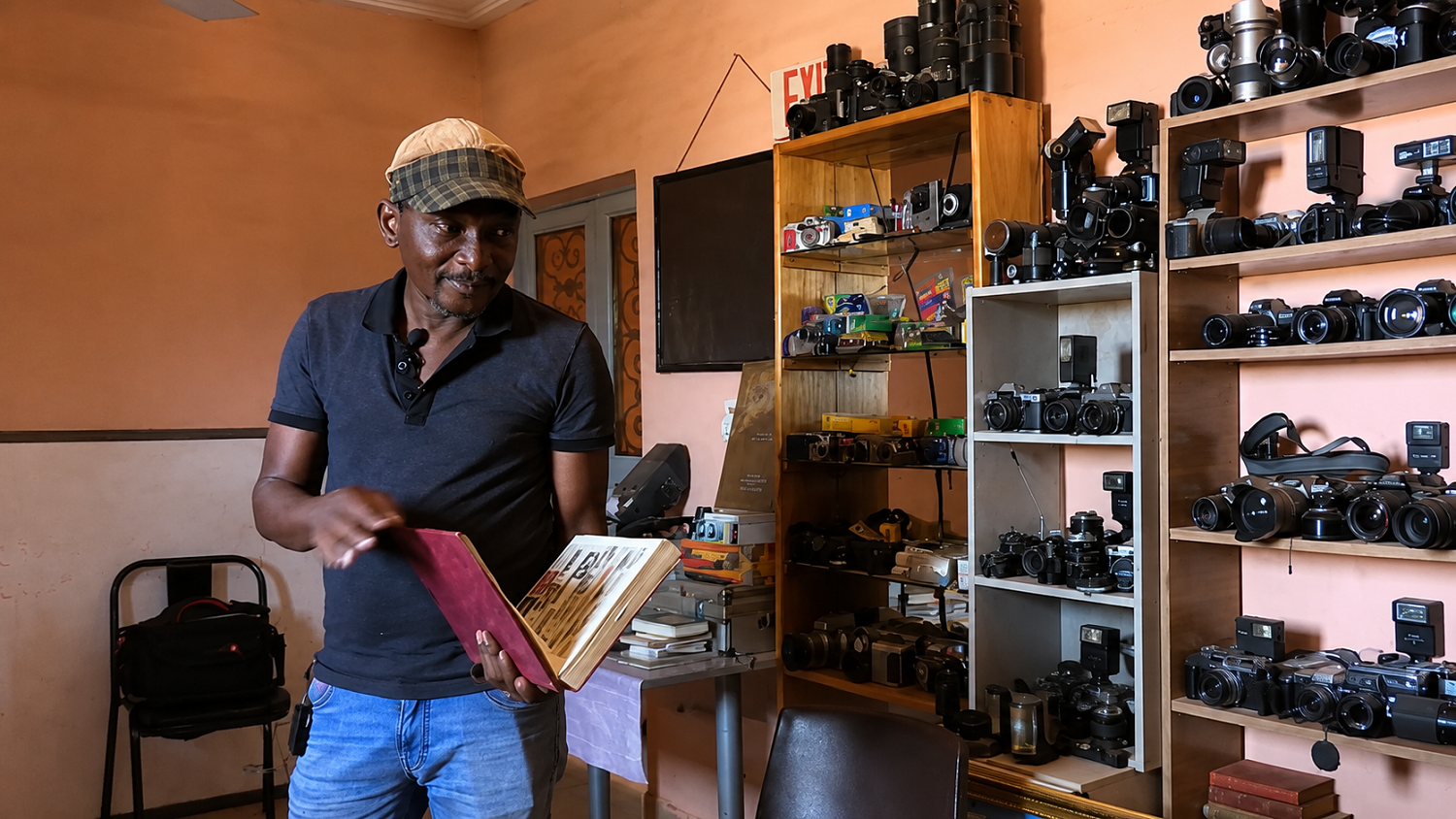À Ouagadougou, Mamoudou Kiemtoré sauvegarde la mémoire de l’image