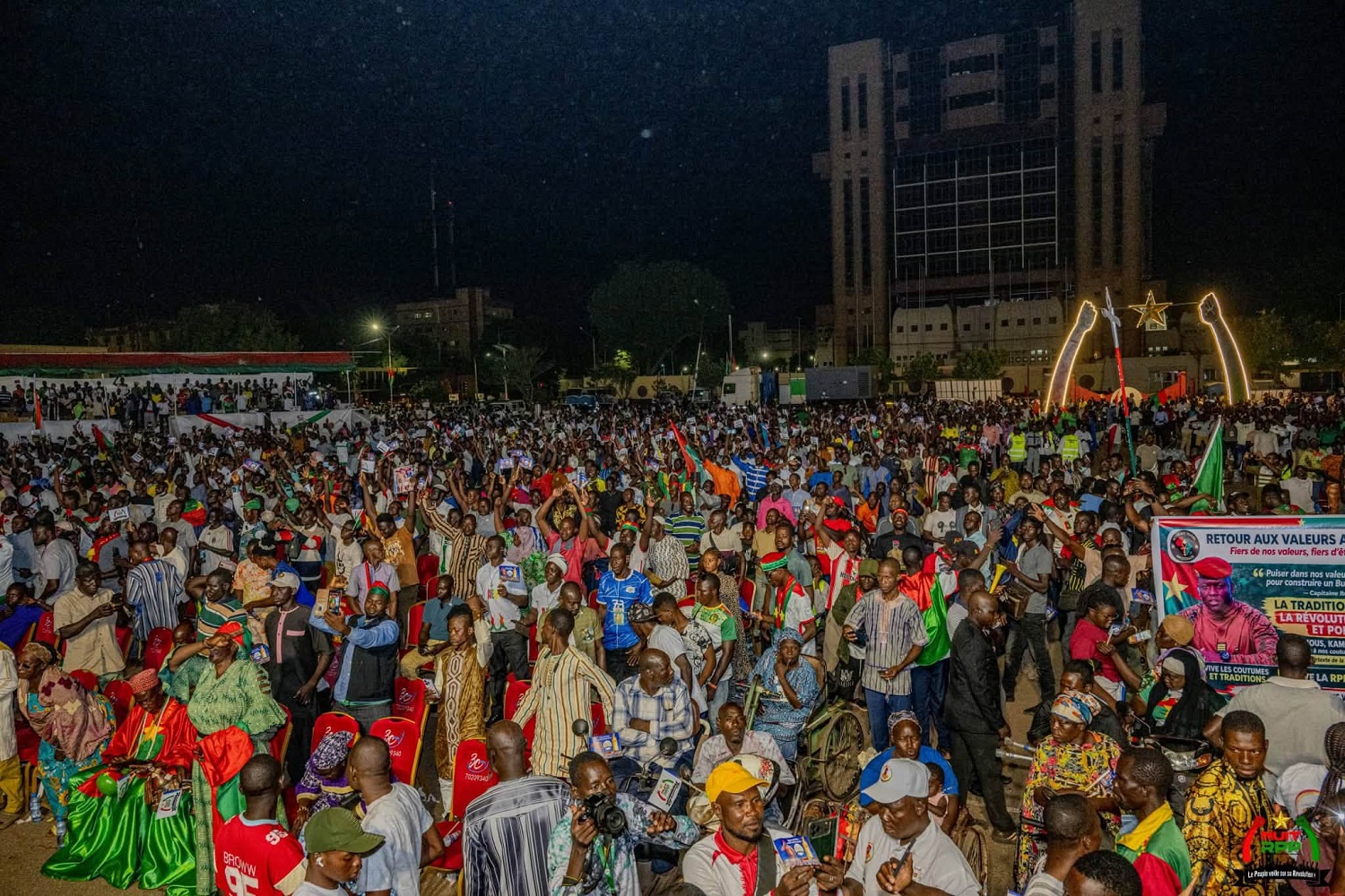 Nuit de la Révolution progressiste et populaire : Ouaga célèbre quatre ans entre ferveur et attentes