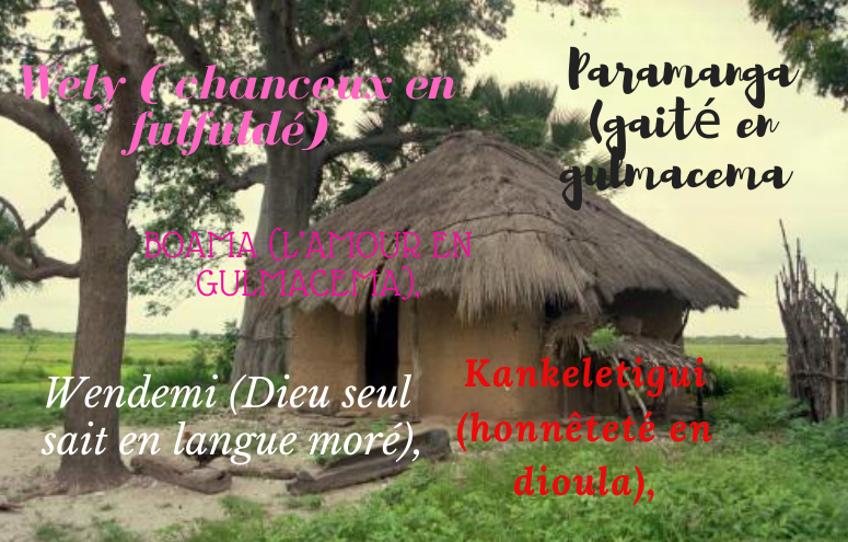 Burkina : regain d’intérêt pour les noms traditionnels