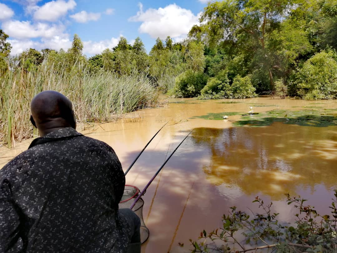Ouagadougou : des jeunes pêchent de la patience et du poisson