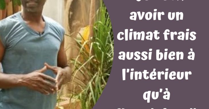 Mathurin Zida : l’amoureux des plantes