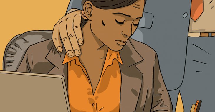 Harcèlement sexuel au travail : « On me touchait les fesses »