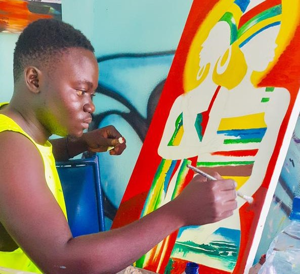 Salif Bamogo, l&rsquo;artiste qui personnalise des motos