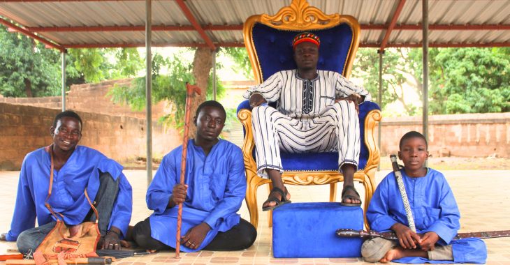 Naba Djiguemdé, jeune, étudiant et chef de canton