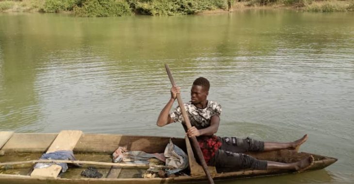 Dramane Ouédraogo : le pêcheur qui maitrise les eaux du fleuve Mouhoun