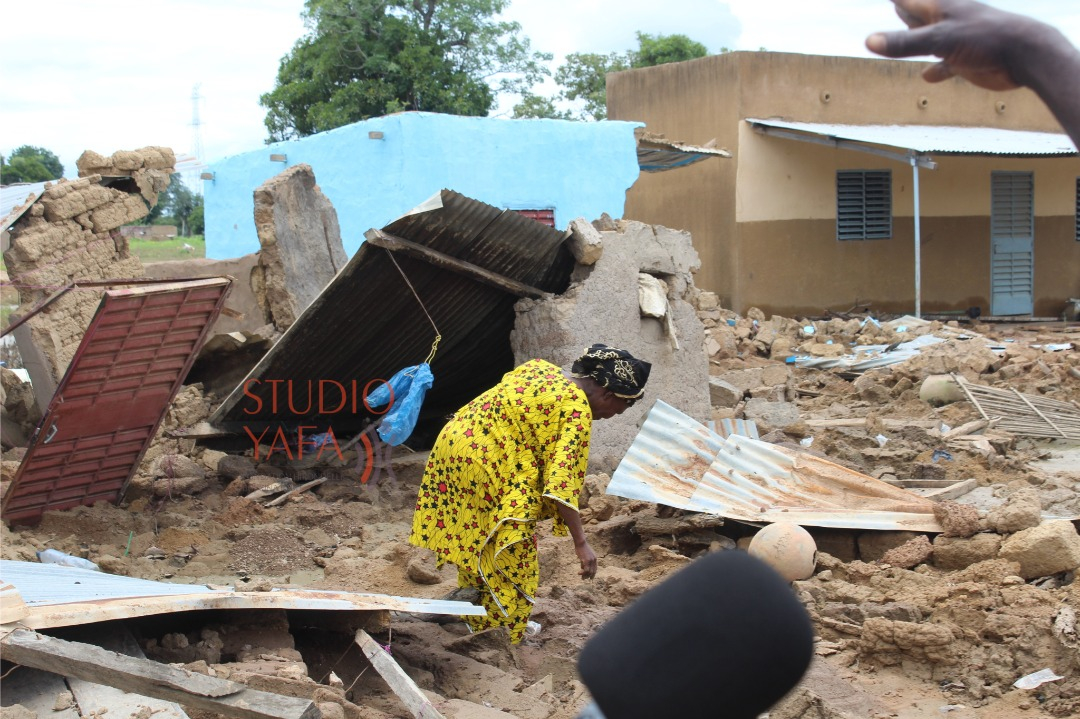 « Nous n’avons jamais vu une telle quantité d&rsquo;eau se déverser à cet endroit »
