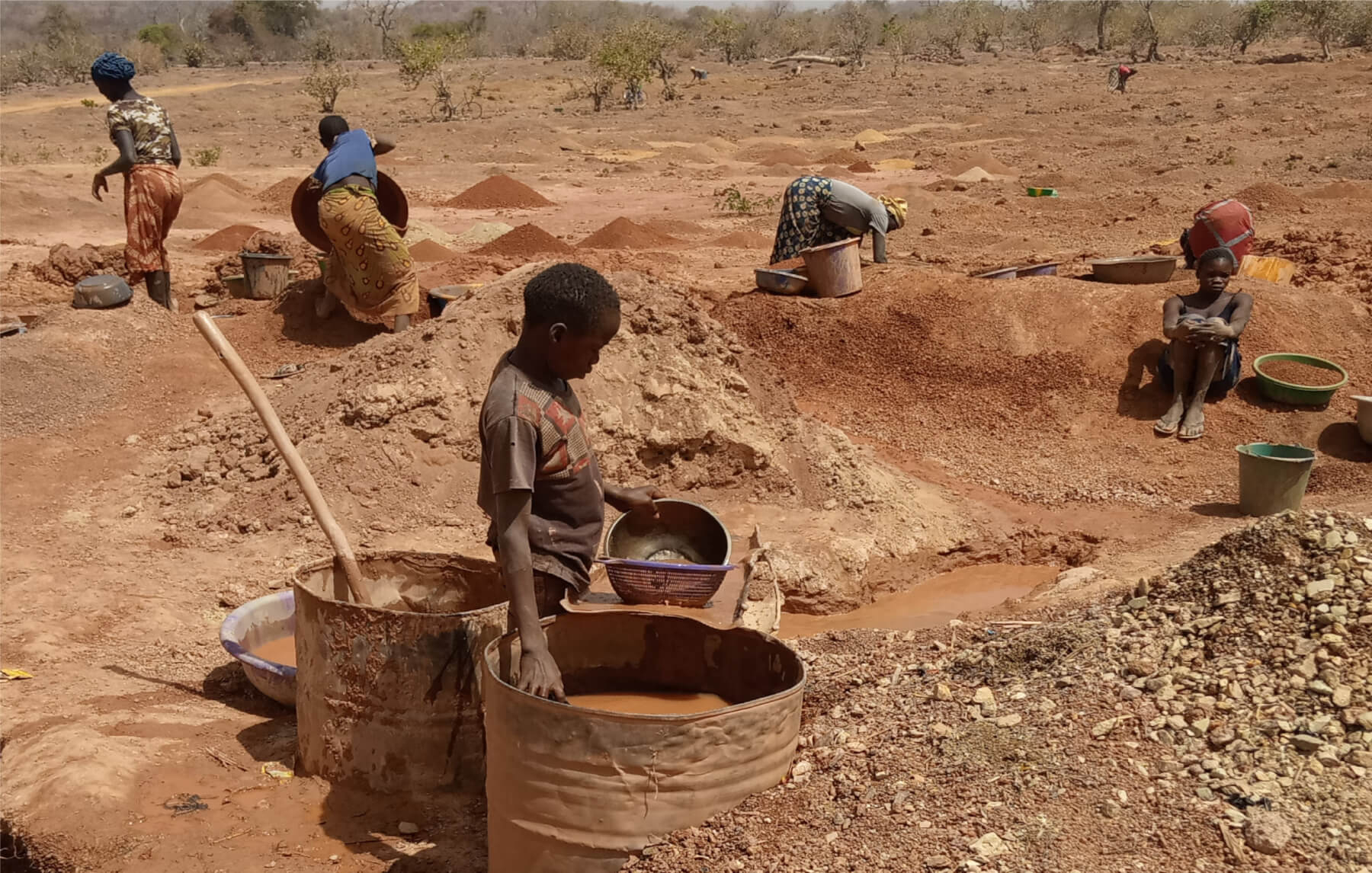 A Boungou, l&rsquo;orpaillage détruit les terres cultivables